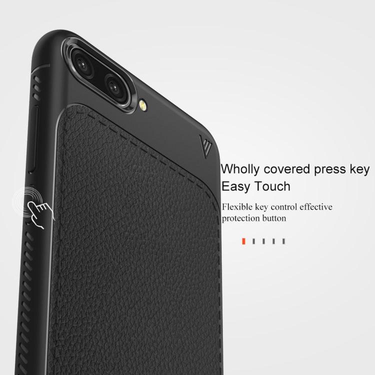 Lenuo Leshen Series Litchi Texture TPU Case for Huawei Honor 10