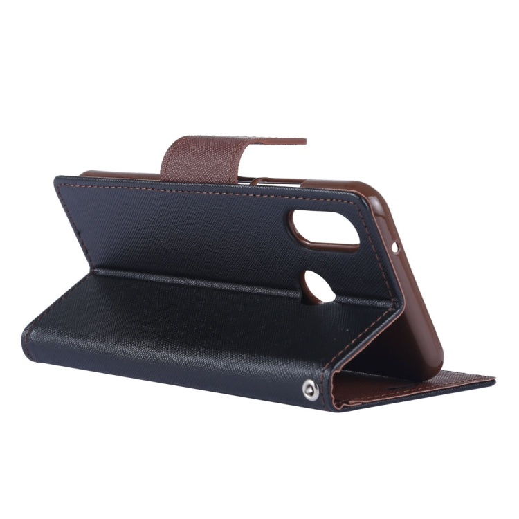 GOOSPERY FANCY DIARY Horizontal Flip PU Leather Case for Huawei P20 Lite, with Holder & Card Slots & Wallet