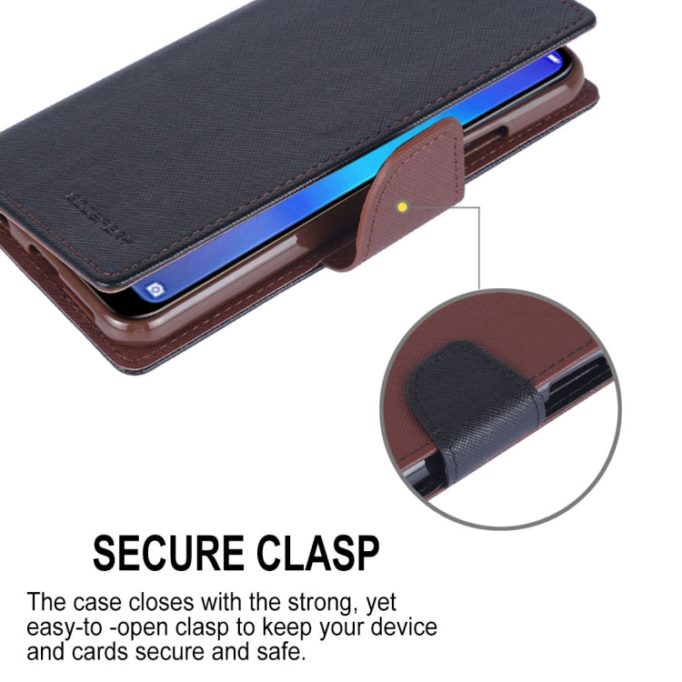 GOOSPERY FANCY DIARY Horizontal Flip PU Leather Case for Huawei P20 Lite, with Holder & Card Slots & Wallet