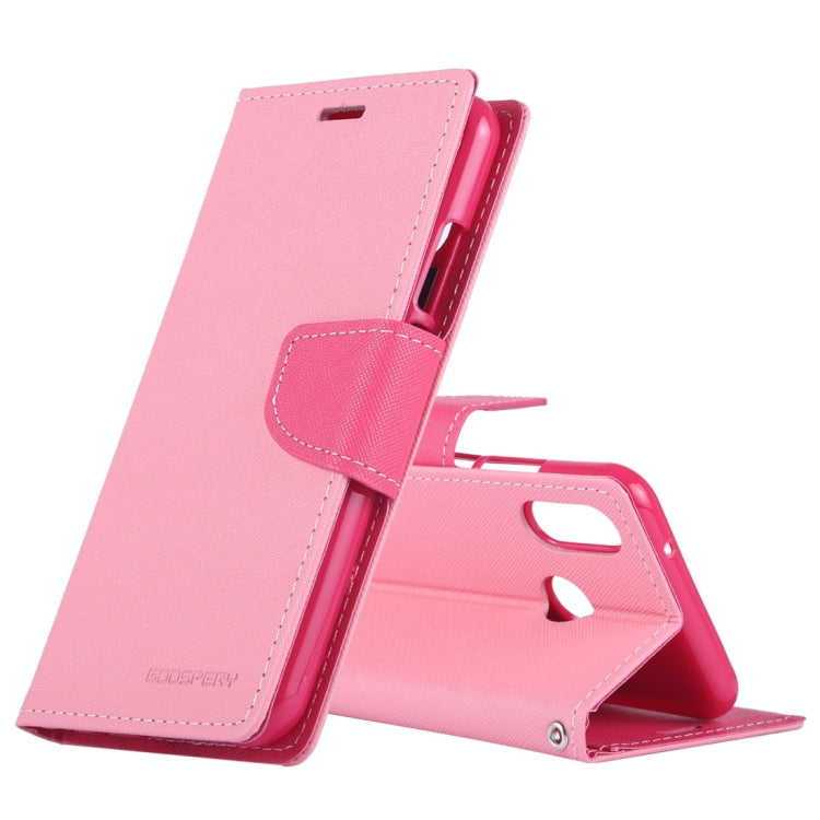 GOOSPERY FANCY DIARY Horizontal Flip PU Leather Case for Huawei P20 Lite, with Holder & Card Slots & Wallet