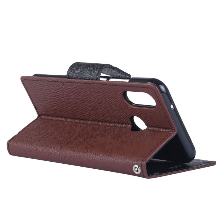 GOOSPERY FANCY DIARY Horizontal Flip PU Leather Case for Huawei P20 Lite, with Holder & Card Slots & Wallet