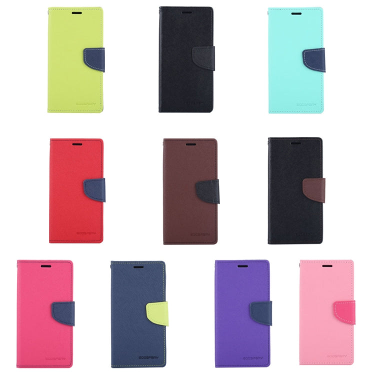 GOOSPERY FANCY DIARY Horizontal Flip PU Leather Case for Huawei P20 Lite, with Holder & Card Slots & Wallet