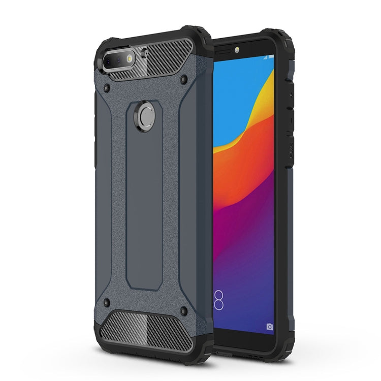 For Huawei Honor Play 7C Full-body Rugged TPU + PC Combination Back Cover Case