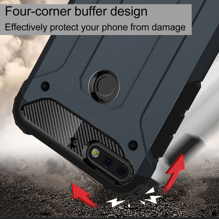 For Huawei Honor Play 7C Full-body Rugged TPU + PC Combination Back Cover Case