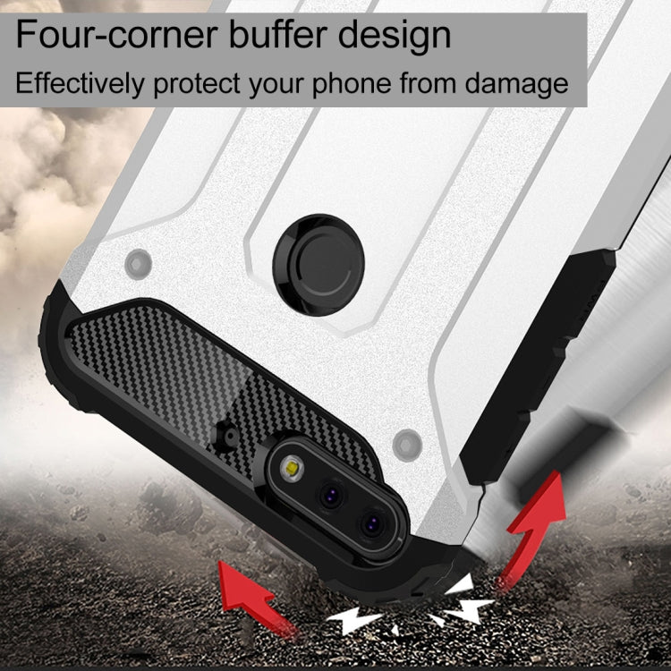 For Huawei Honor Play 7C Full-body Rugged TPU + PC Combination Back Cover Case