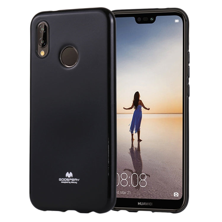 GOOSPERY PEARL JELLY Series for Huawei P20 Lite TPU Full Coverage Protective Back Cover Case