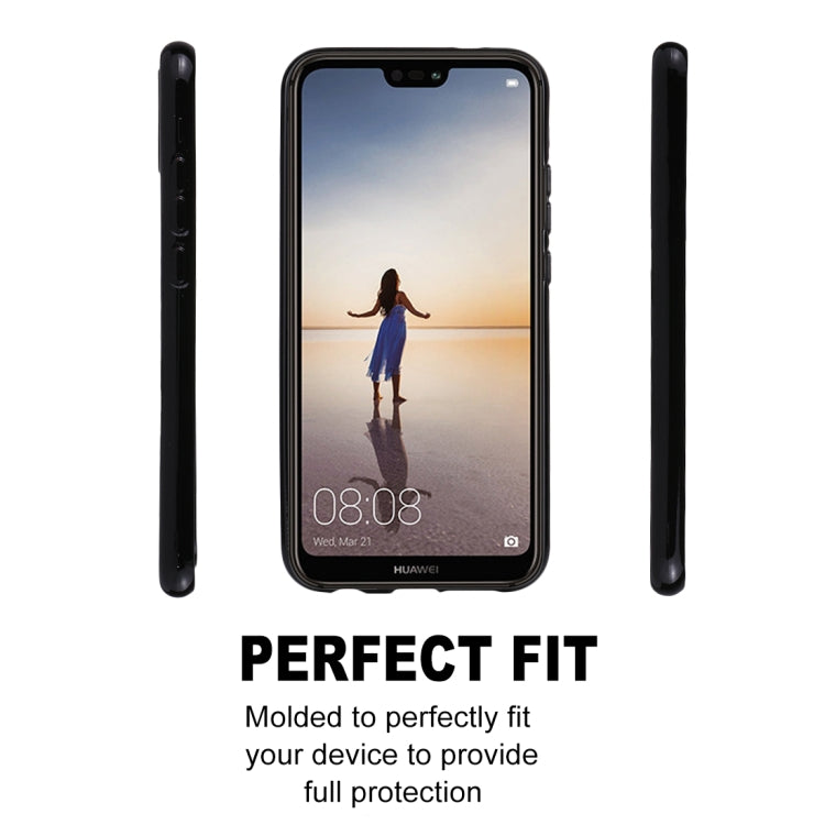 GOOSPERY PEARL JELLY Series for Huawei P20 Lite TPU Full Coverage Protective Back Cover Case