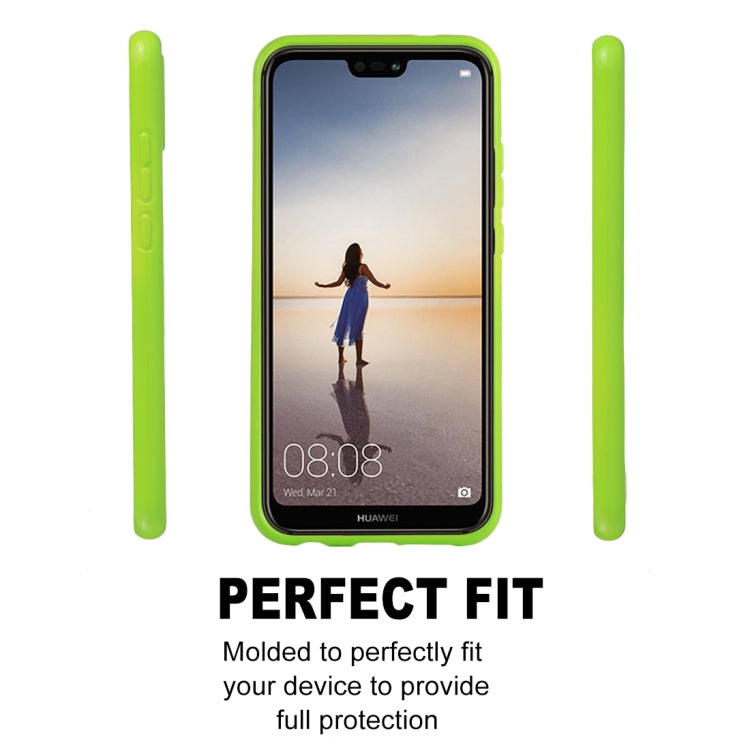 GOOSPERY PEARL JELLY Series for Huawei P20 Lite TPU Full Coverage Protective Back Cover Case