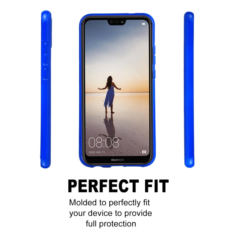 GOOSPERY PEARL JELLY Series for Huawei P20 Lite TPU Full Coverage Protective Back Cover Case