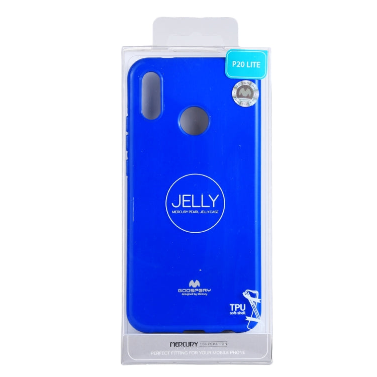 GOOSPERY PEARL JELLY Series for Huawei P20 Lite TPU Full Coverage Protective Back Cover Case