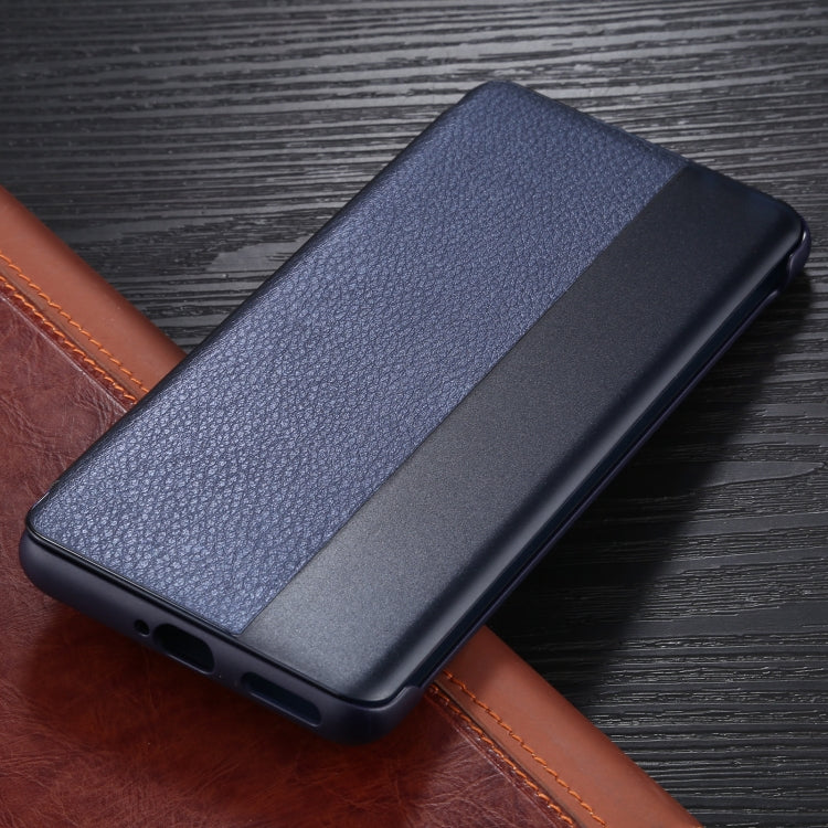 For Huawei Mate 40 PU Leather Horizontal Flip Case, with Caller ID Display & Sleep / Wake-up Function