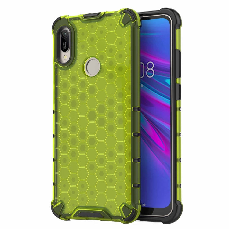 Honeycomb Shockproof PC + TPU Case for Huawei Y6(2019)