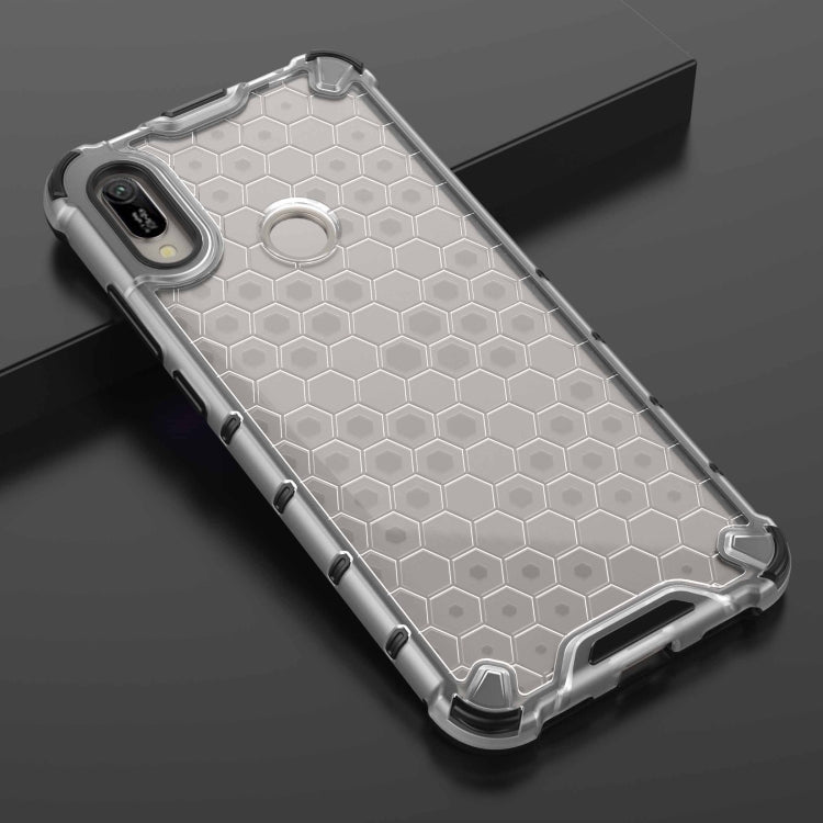 Honeycomb Shockproof PC + TPU Case for Huawei Y6(2019)