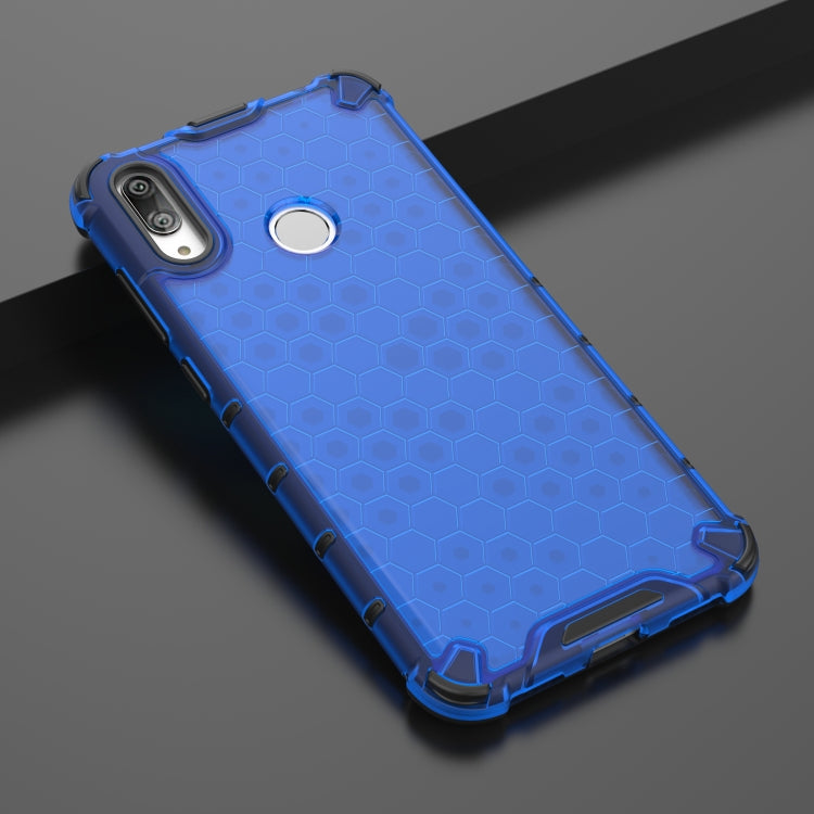 Honeycomb Shockproof PC + TPU Case for Huawei Y7(2019)