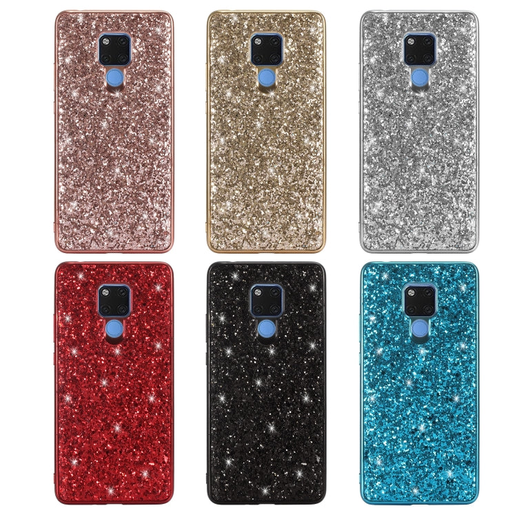 Glittery Powder Shockproof TPU Case for Huawei Mate 20 X