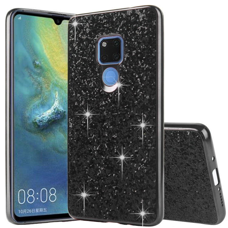Glittery Powder Shockproof TPU Case for Huawei Mate 20