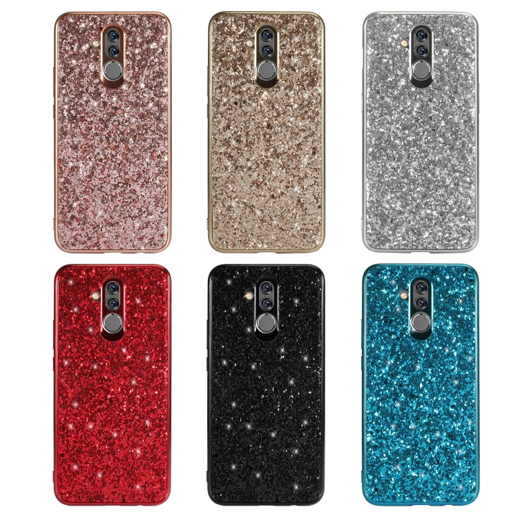 Glittery Powder Shockproof TPU Case for Huawei Mate 20 Lite / Maimang 7