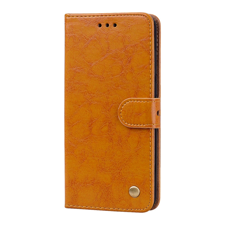 Business Style Oil Wax Texture Horizontal Flip Leather Case for Huawei Y6 (2018), with Holder & Card Slots & Wallet