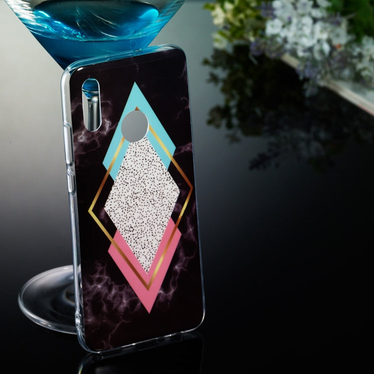 Marble Pattern Soft TPU Case for Huawei Honor 10 Lite