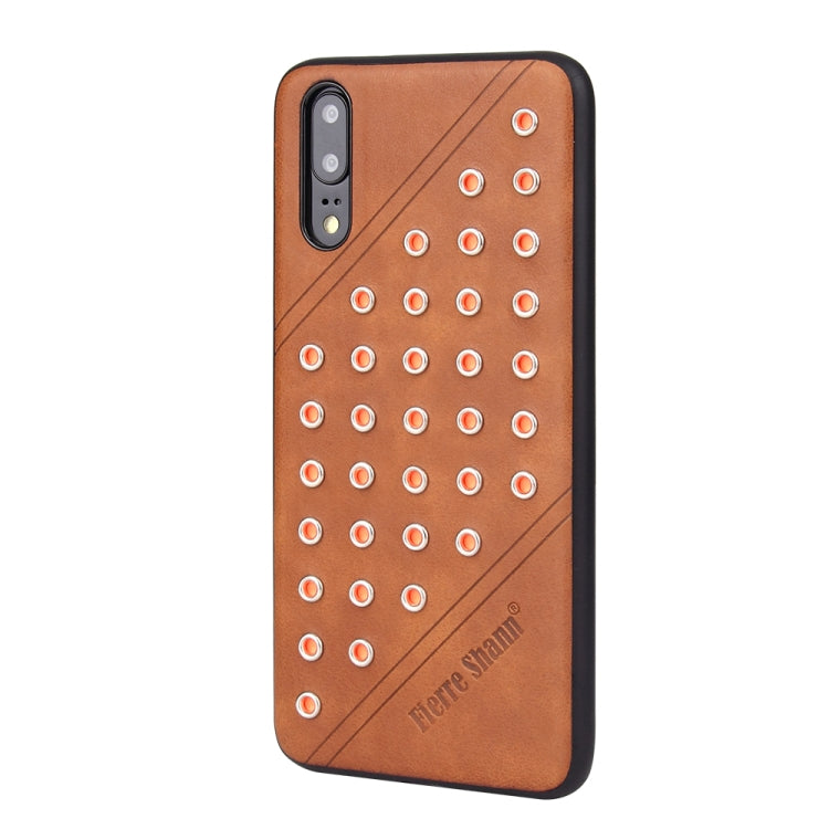 Star Series Retro Crazy Horse Texture PU Leather Case for Huawei P20