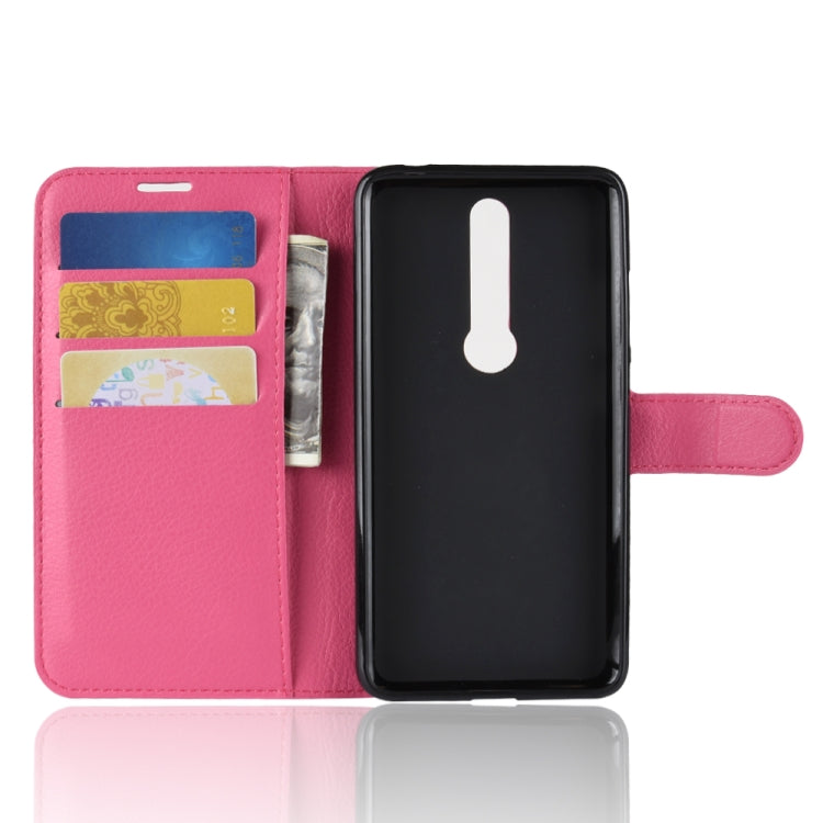 For Huawei Mate RS Porsche Design Litchi Texture Horizontal Flip Leather Case with Holder & Card Slots & Wallet