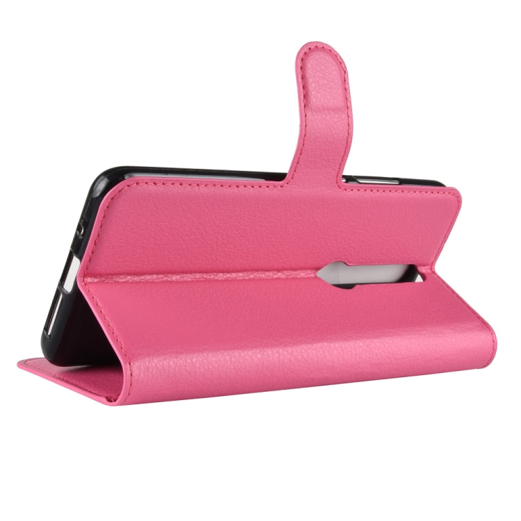 For Huawei Mate RS Porsche Design Litchi Texture Horizontal Flip Leather Case with Holder & Card Slots & Wallet