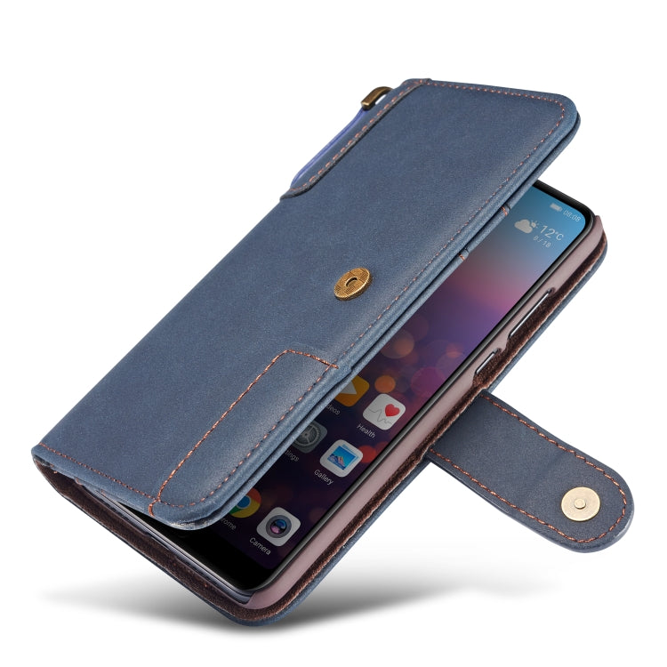 Cowhide Texture Horizontal Flip Leather Case for Huawei P20 Pro, with Holder & Card Slots & Wallet & Sling