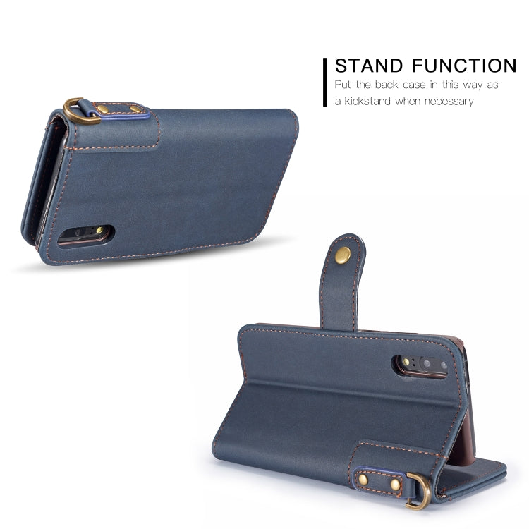 Cowhide Texture Horizontal Flip Leather Case for Huawei P20 Pro, with Holder & Card Slots & Wallet & Sling