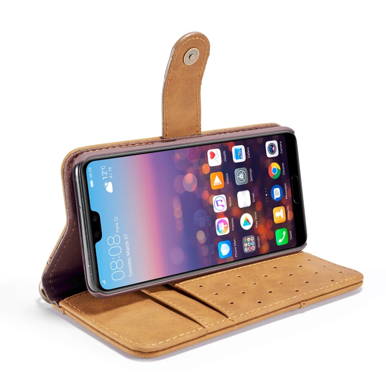 Cowhide Texture Horizontal Flip Leather Case for Huawei P20 Pro, with Holder & Card Slots & Wallet & Sling