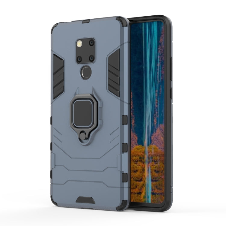 PC + TPU Shockproof Protective Case for Huawei Mate 20 X, with Magnetic Ring Holder