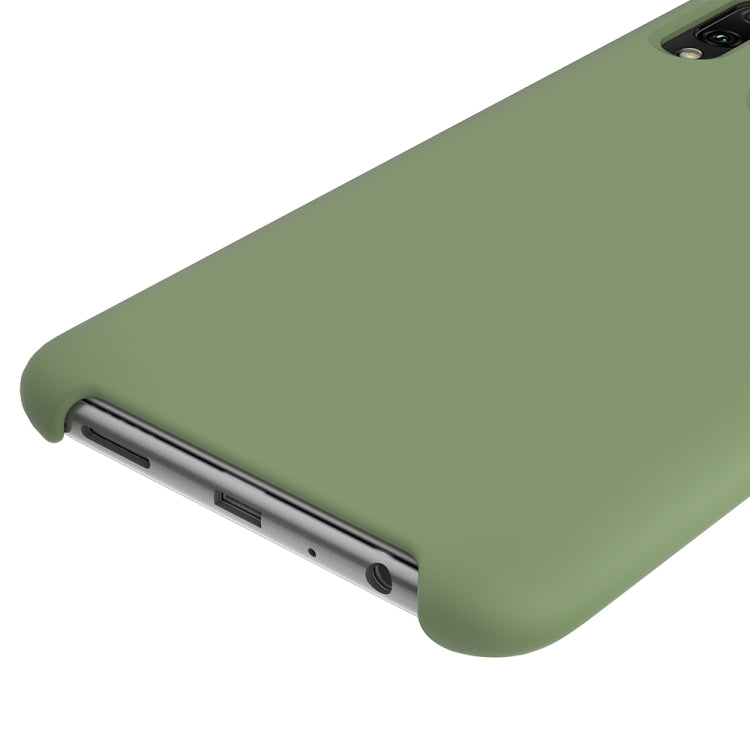 Solid Color Liquid Silicone Dropproof Protective Case for Huawei Y9(2019)