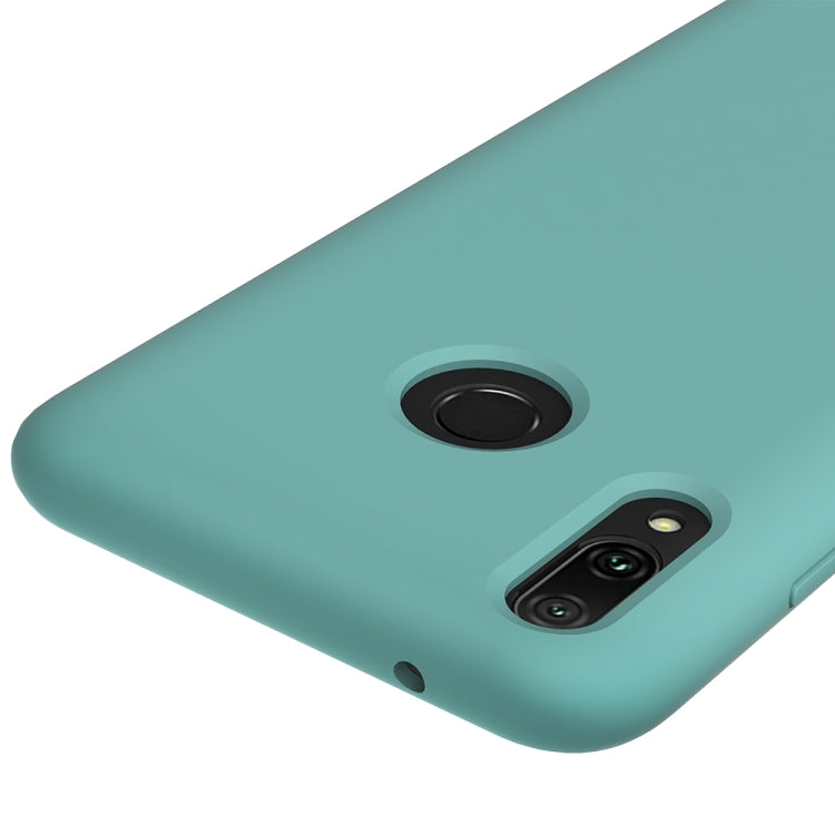 Solid Color Liquid Silicone Dropproof Protective Case for Huawei Y9(2019)