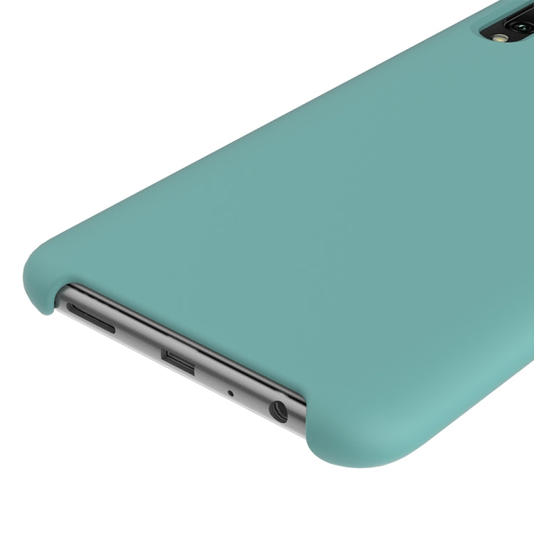 Solid Color Liquid Silicone Dropproof Protective Case for Huawei Y9(2019)