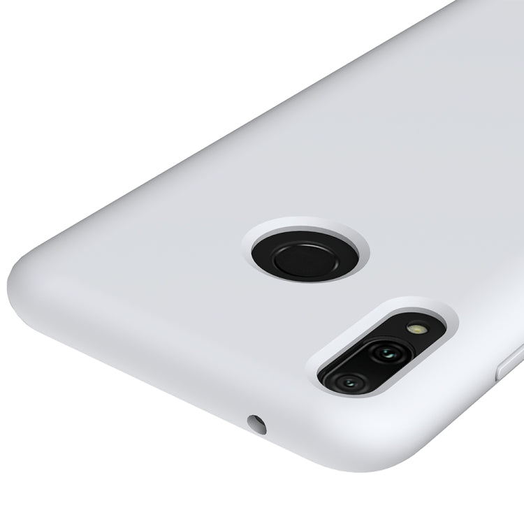 Solid Color Liquid Silicone Dropproof Protective Case for Huawei Y9(2019)