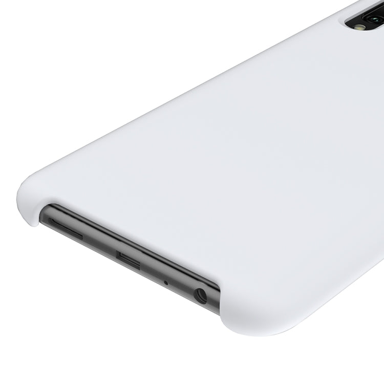 Solid Color Liquid Silicone Dropproof Protective Case for Huawei Y9(2019)