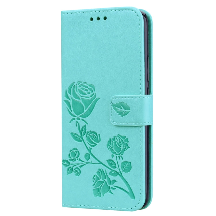 Rose Embossed Horizontal Flip PU Leather Case for Huawei Mate 20 Pro, with Holder & Card Slots & Wallet
