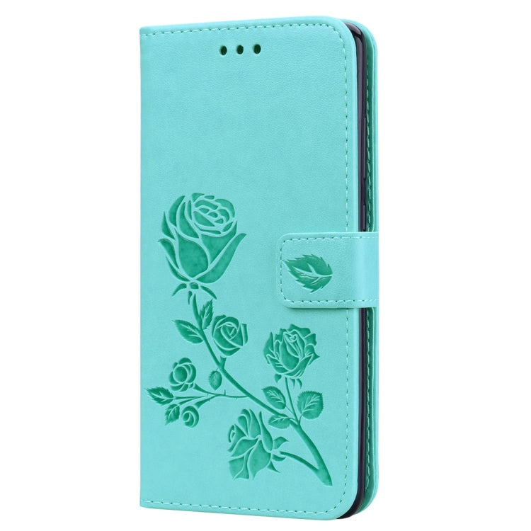 Rose Embossed Horizontal Flip PU Leather Case for Huawei Mate 20, with Holder & Card Slots & Wallet