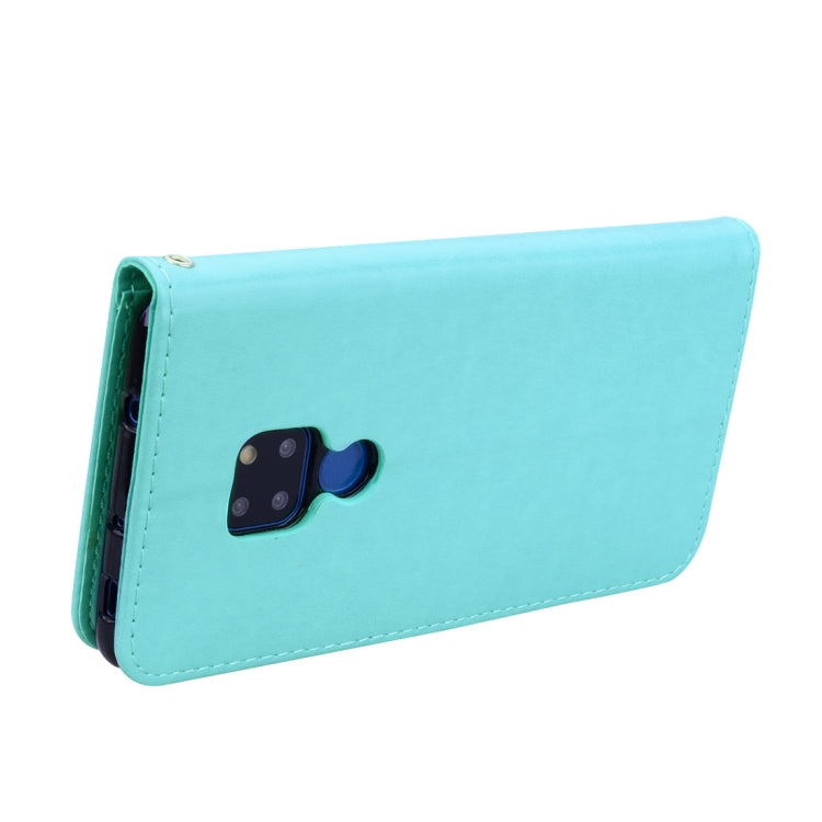 Rose Embossed Horizontal Flip PU Leather Case for Huawei Mate 20, with Holder & Card Slots & Wallet