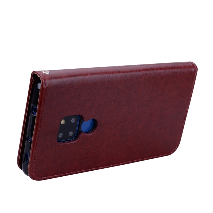 Rose Embossed Horizontal Flip PU Leather Case for Huawei Mate 20, with Holder & Card Slots & Wallet