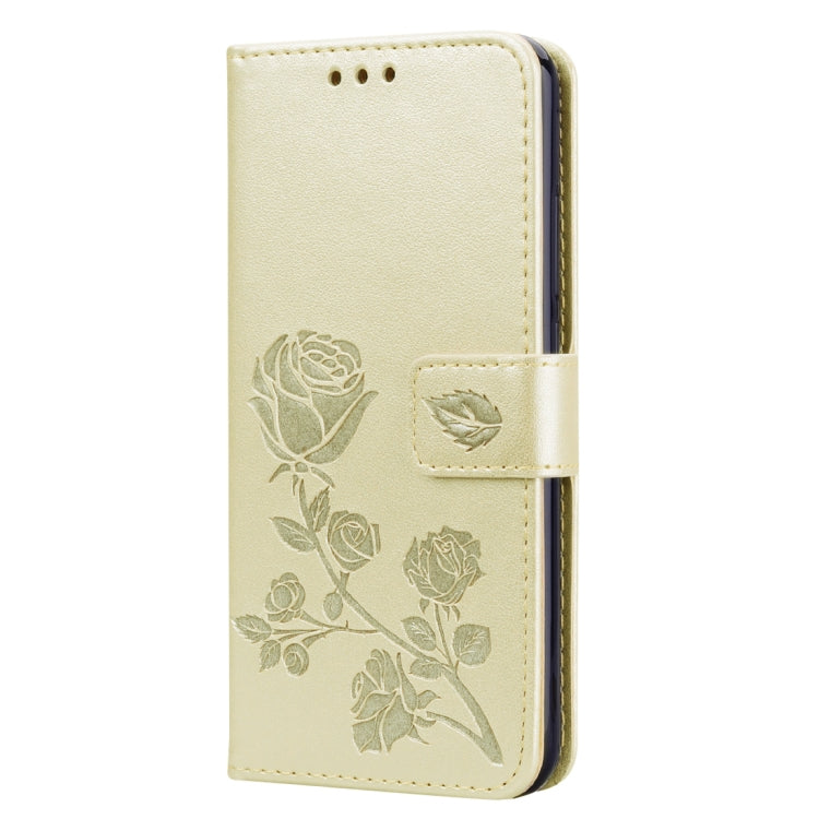 Rose Embossed Horizontal Flip PU Leather Case for Huawei Honor 10 Lite, with Holder & Card Slots & Wallet