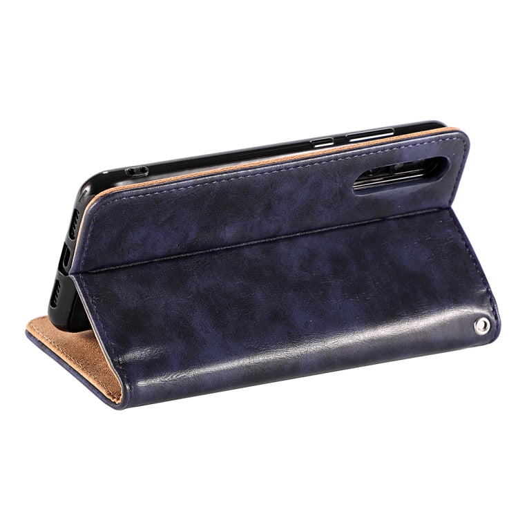 Crazy Horse Texture Horizontal Flip Detachable Zipper Leather Case for Huawei P20 Pro, with Card Slot & & Wallet & Photo Frame & Lanyard