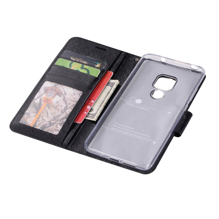 Silk Texture Horizontal Flip Leather Case for Huawei Mate 20, with Holder & Card slots & Wallet & Photo Frame