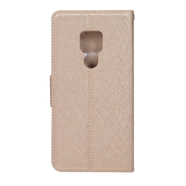 Silk Texture Horizontal Flip Leather Case for Huawei Mate 20, with Holder & Card slots & Wallet & Photo Frame