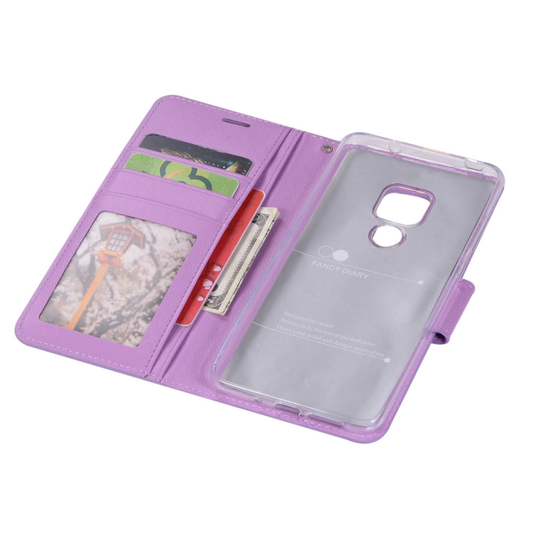 Silk Texture Horizontal Flip Leather Case for Huawei Mate 20, with Holder & Card slots & Wallet & Photo Frame