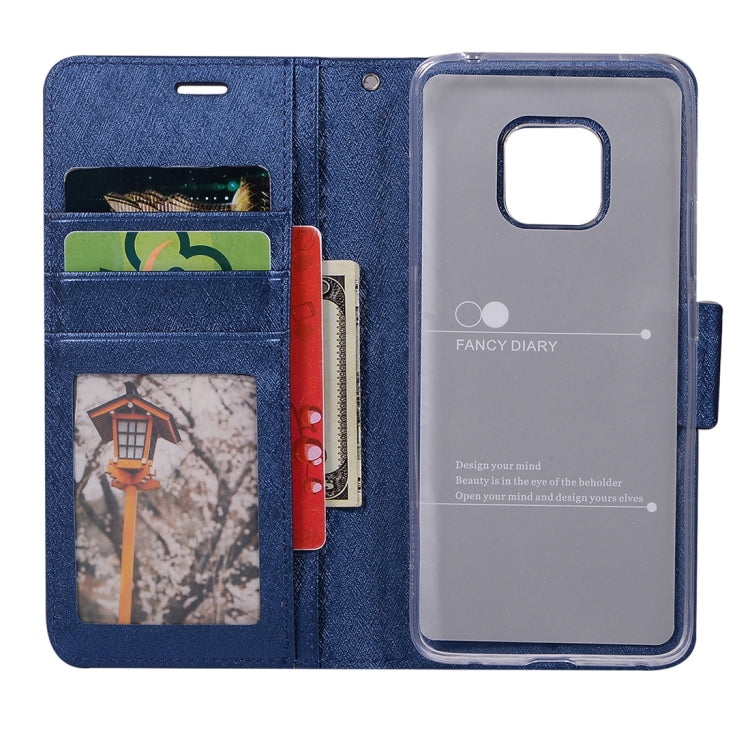 Silk Texture Horizontal Flip Leather Case for Huawei Mate 20 Pro, with Holder & Card slots & Wallet & Photo Frame