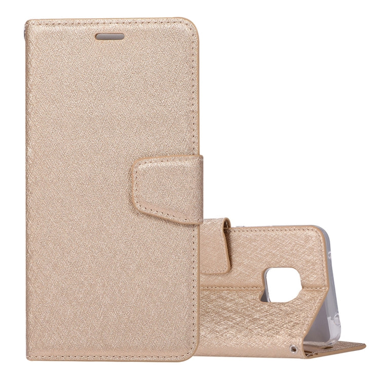 Silk Texture Horizontal Flip Leather Case for Huawei Mate 20 Pro, with Holder & Card slots & Wallet & Photo Frame