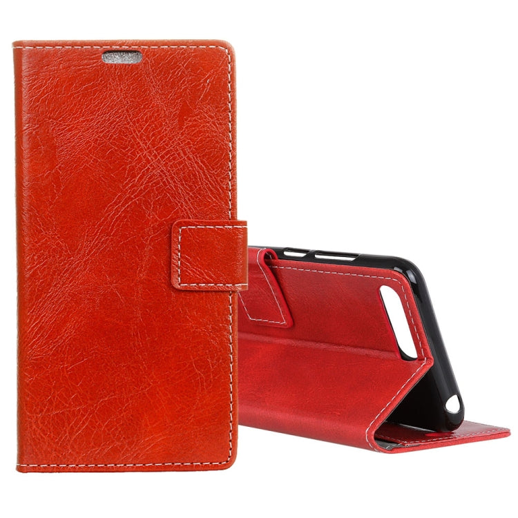 For Huawei Honor 10 Retro Crazy Horse Texture Horizontal Flip Leather Case with Holder & Card Slots & Wallet & Photo