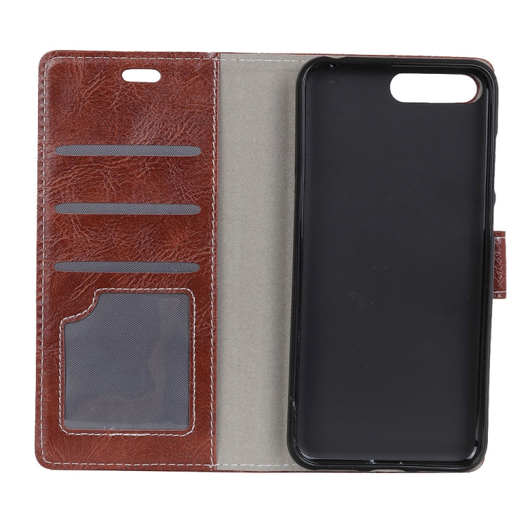 For Huawei Honor 10 Retro Crazy Horse Texture Horizontal Flip Leather Case with Holder & Card Slots & Wallet & Photo
