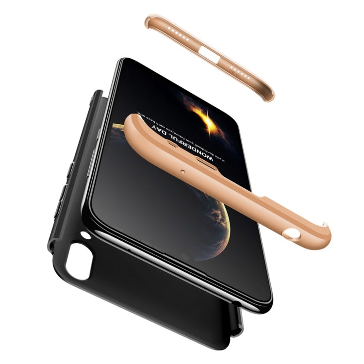 GKK Three Stage Splicing Full Coverage PC Case for Huawei Y7 Pro (2019)