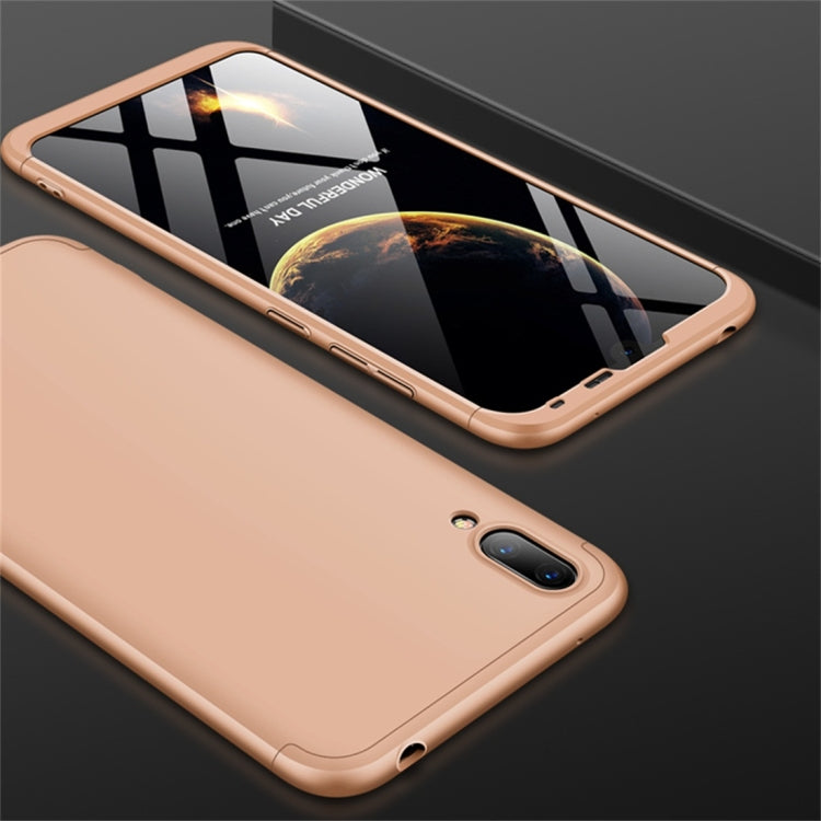 GKK Three Stage Splicing Full Coverage PC Case for Huawei Y7 Pro (2019)